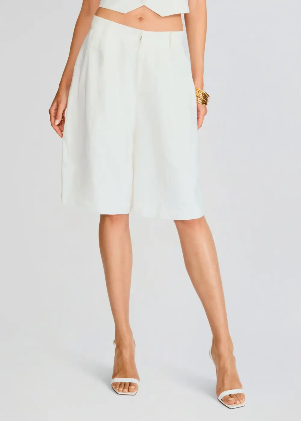 Casual Style Wide Leg Short Pant