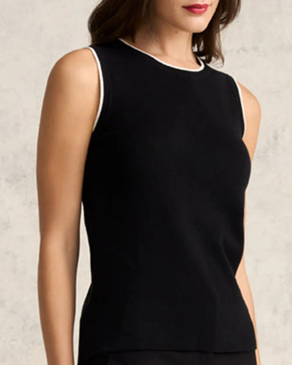 Contrast Rib Tank