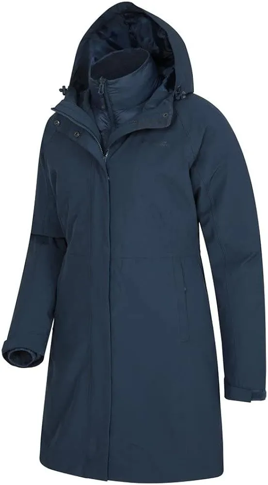 Mountain Warehouse Alaskan Womens Long 3 in 1 Jacket
