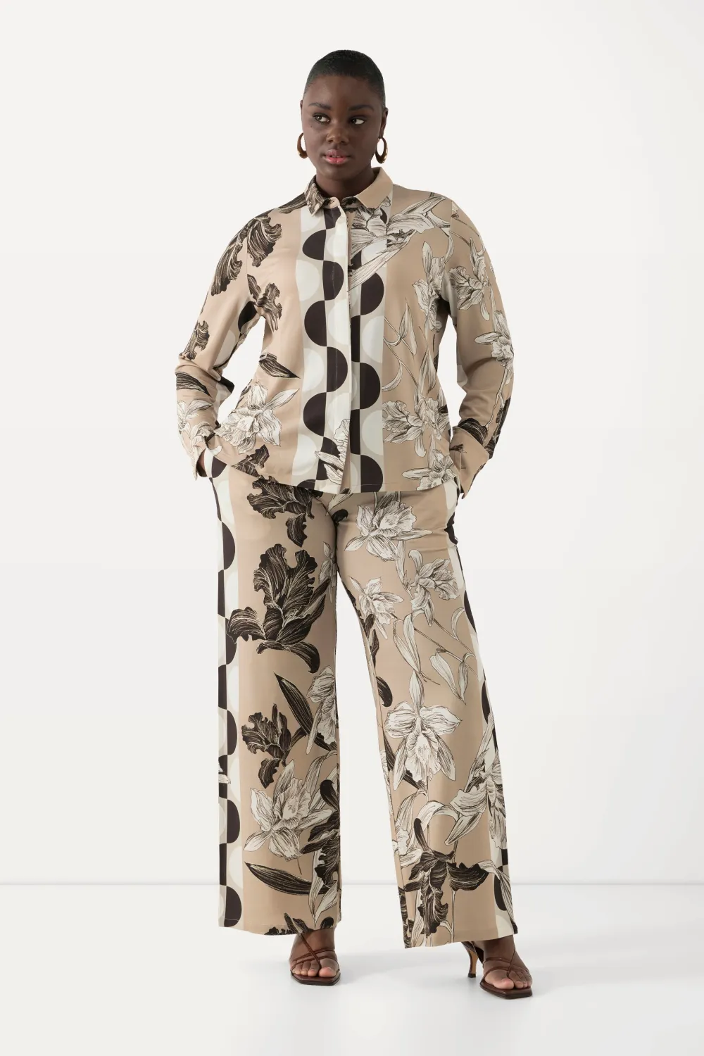 Slinkyhose, Mustermix, weites Bein, Elastikbund