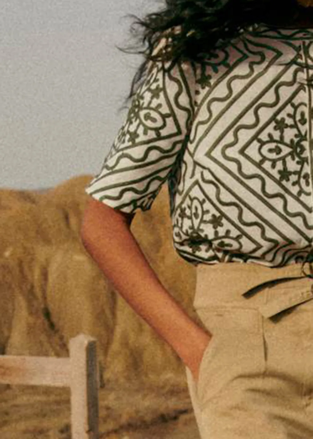 High Rise Straight Leg Pants