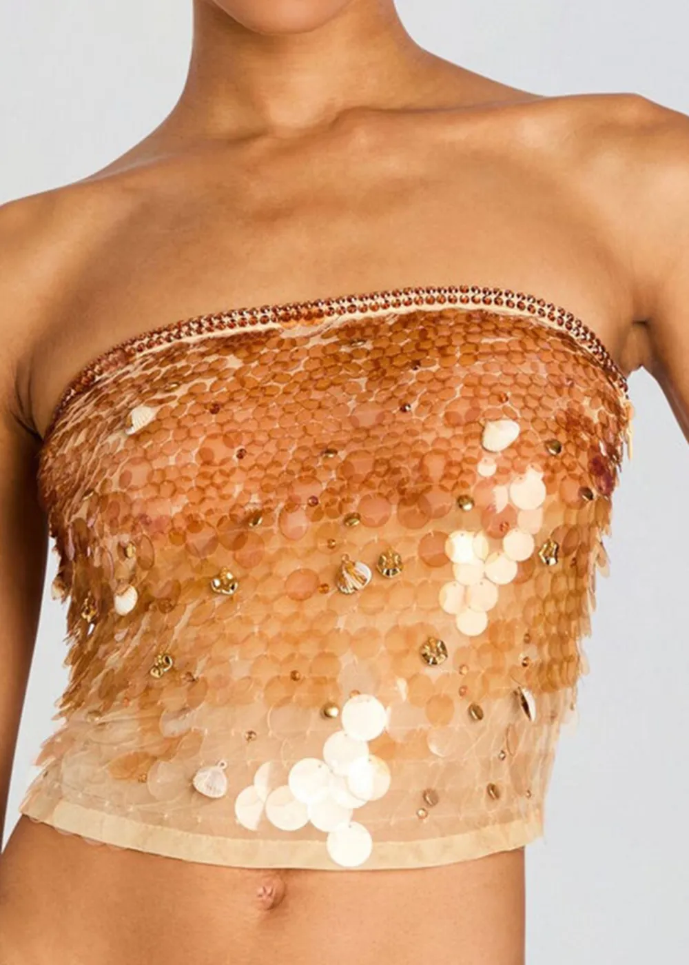 Sleeveless Sequin Top