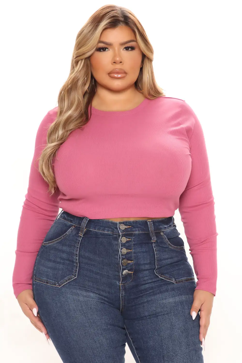 Waiting For You Tee - Mauve