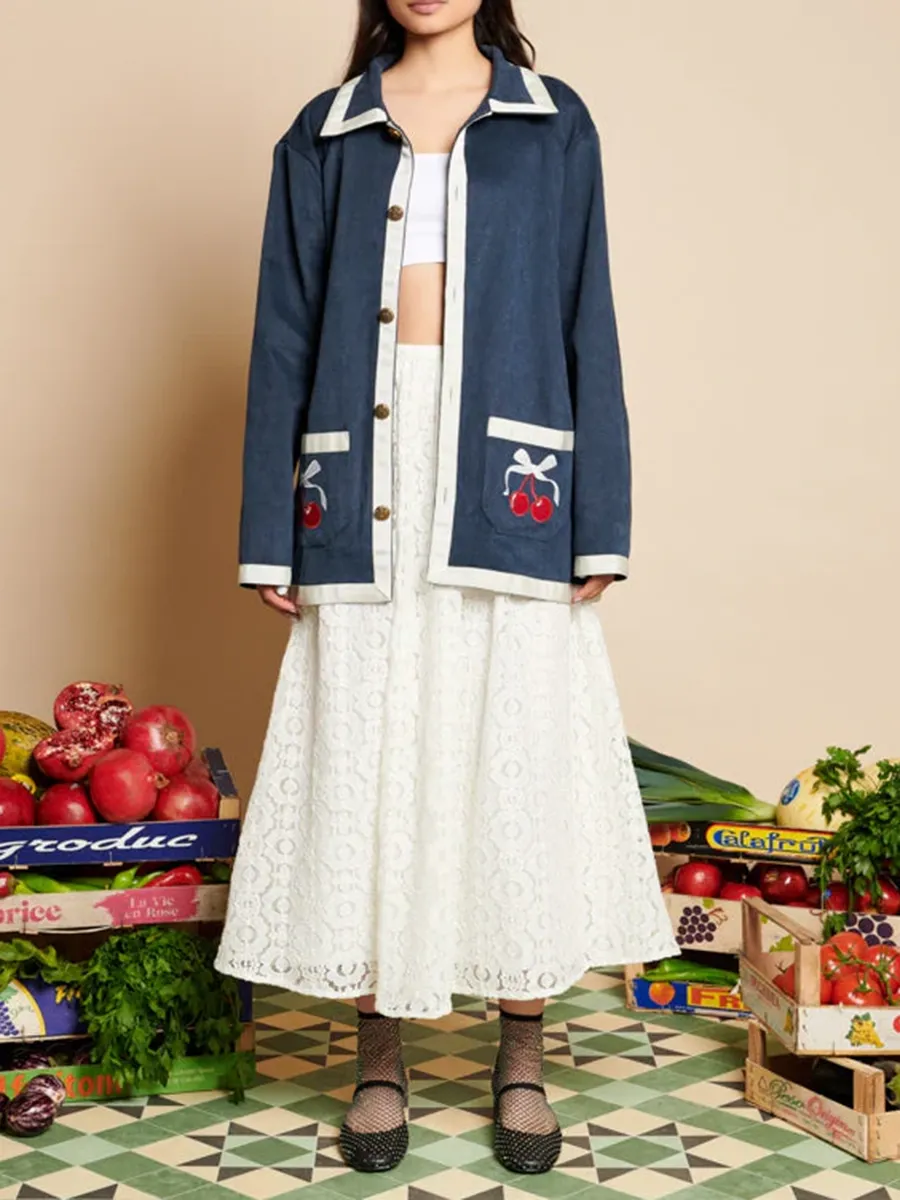 Daily Art Graphic Cherry Jacket