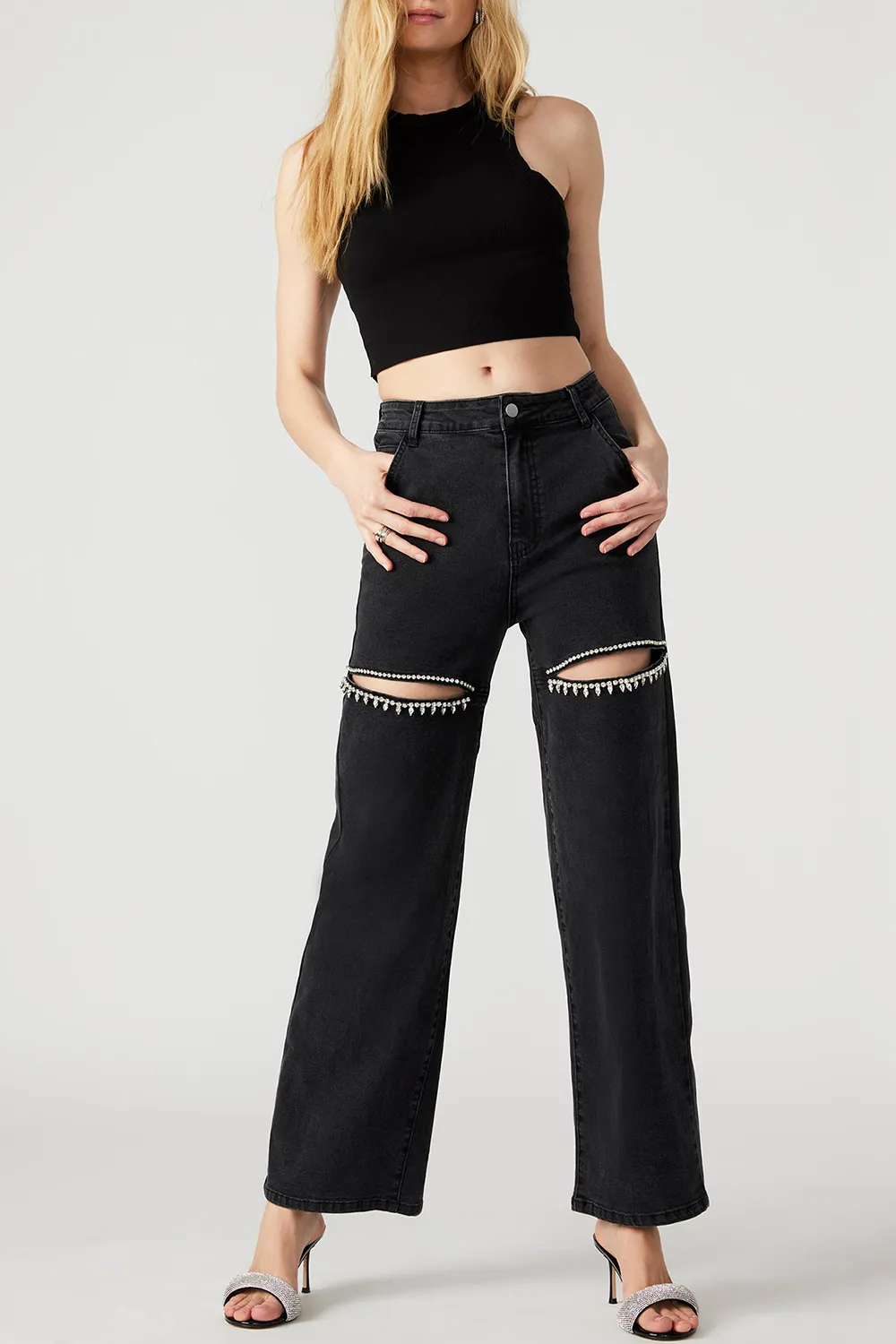 SLIGHT STRETCH JEAN BLACK