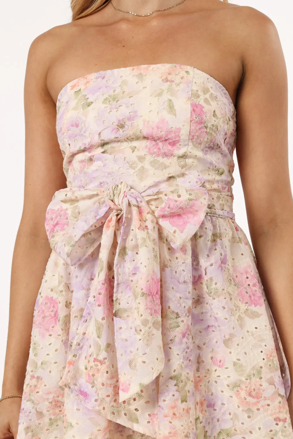 PINK FLORAL CASUAL STYLE MINI DRESS