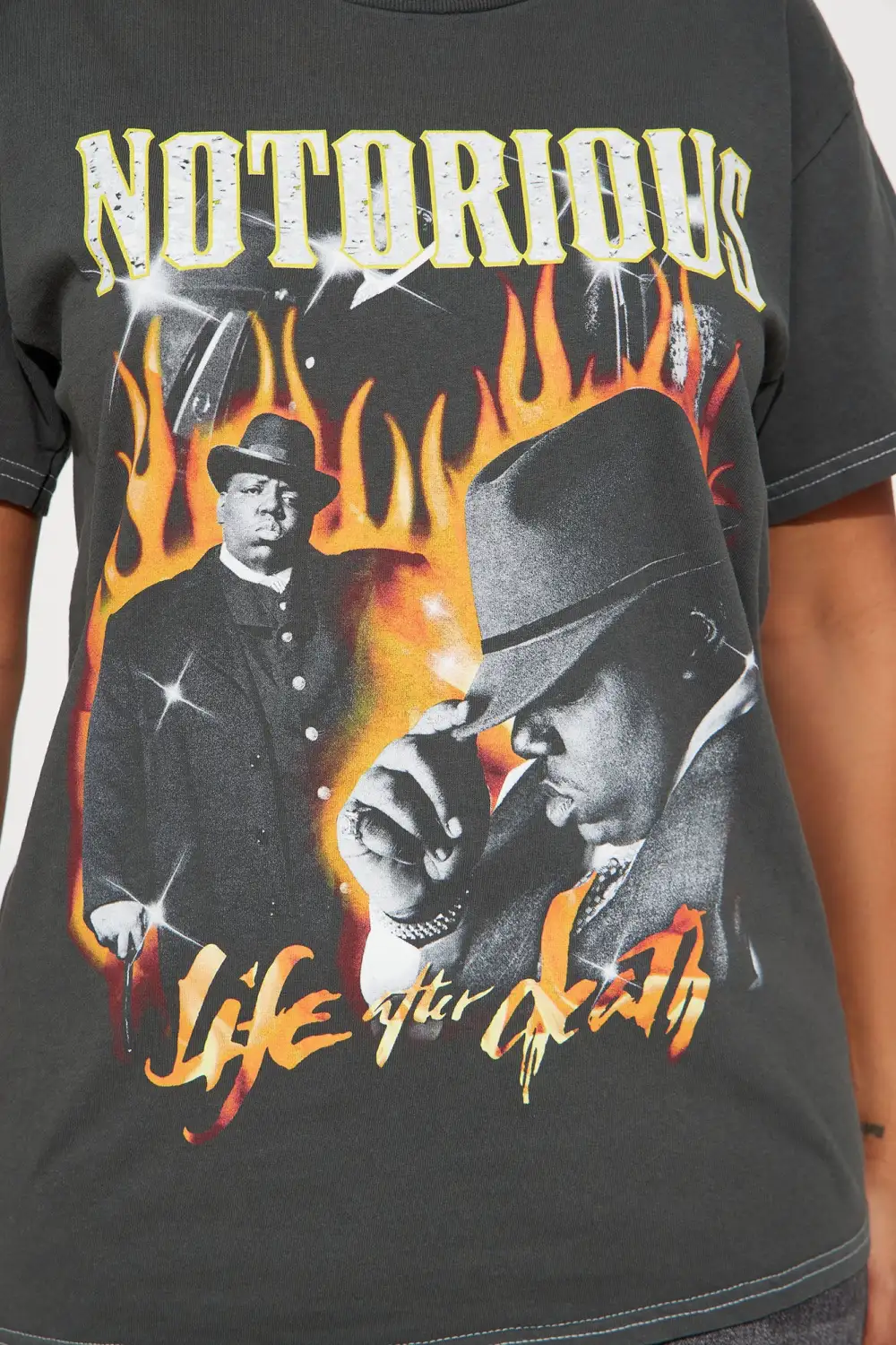 Life After Death Biggie Tshirt - Black