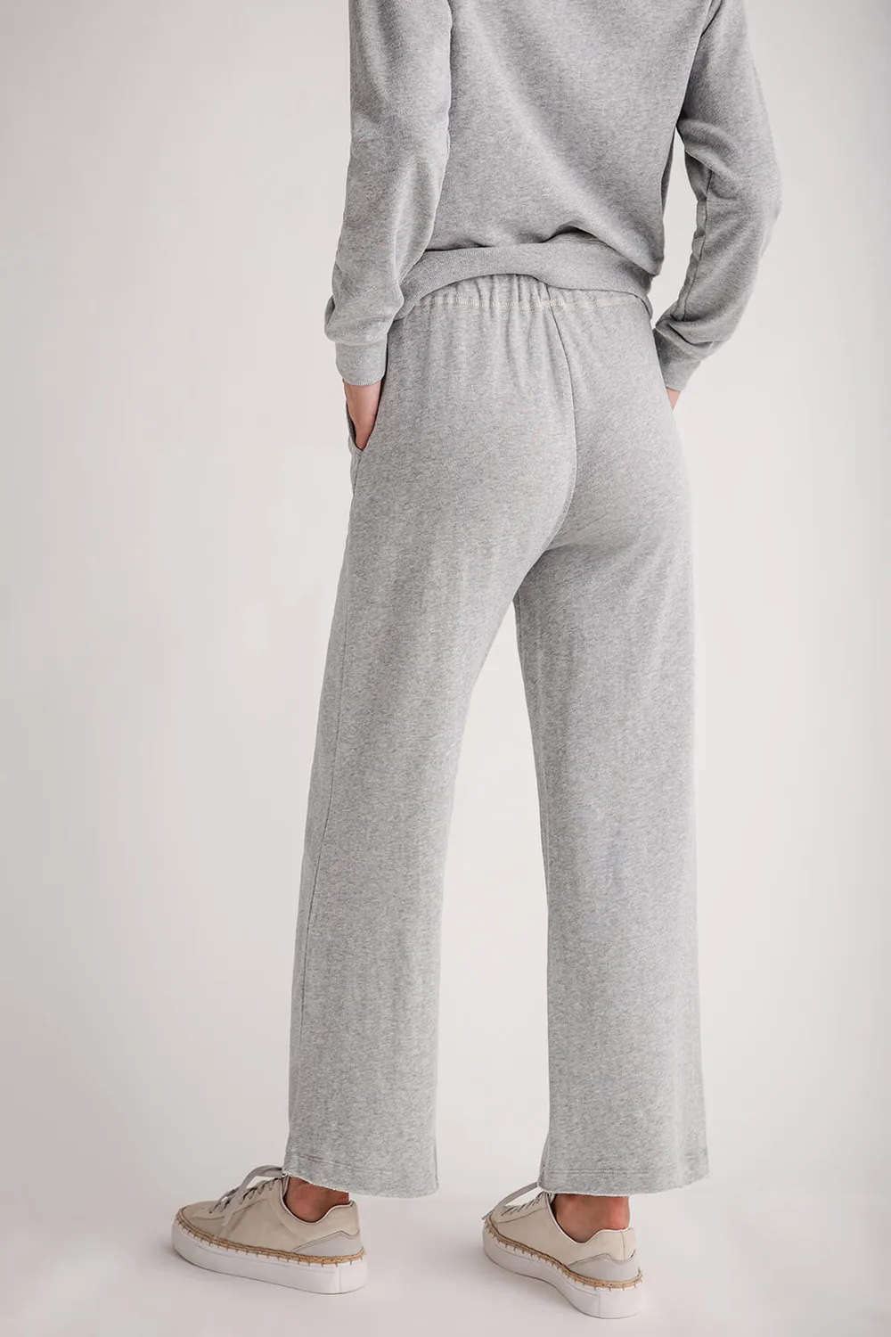 French Terry Sweatpants - Classic Heather Grey