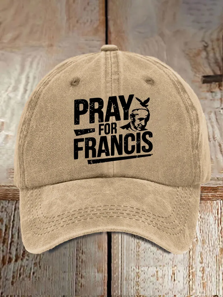Men And Women's Pray For Pf 1936-2025 Washed Baseball Cap