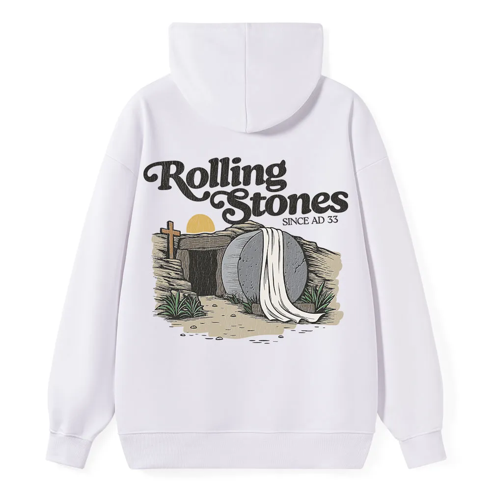The Stone Was Rolled Away Christian Classic Hoodie