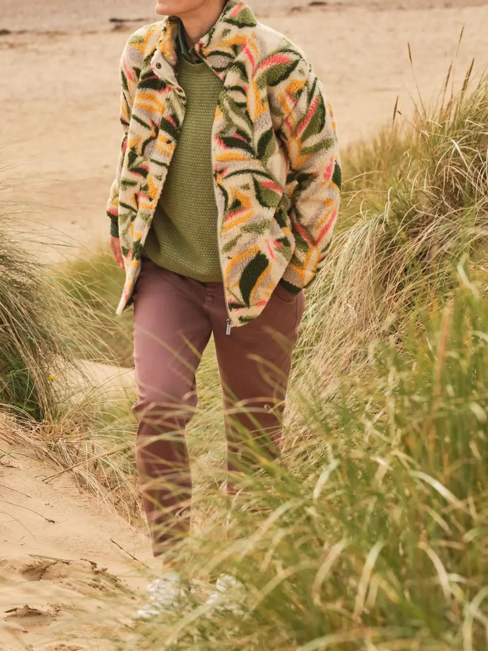 Natural Fleece Jacket