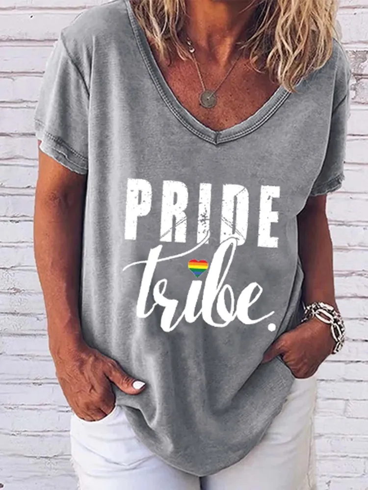 Women'S  Pride V-Neck T-Shirt