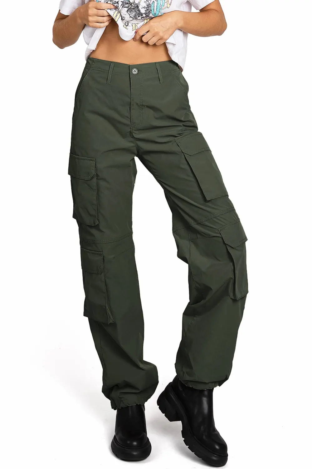 Cargo Pocket Skater Pants