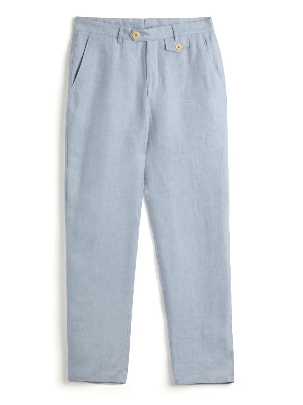 Blue Casual Style Trousers