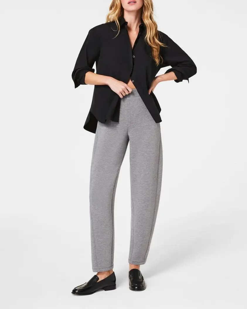 High Waist Barrel Leg Pant