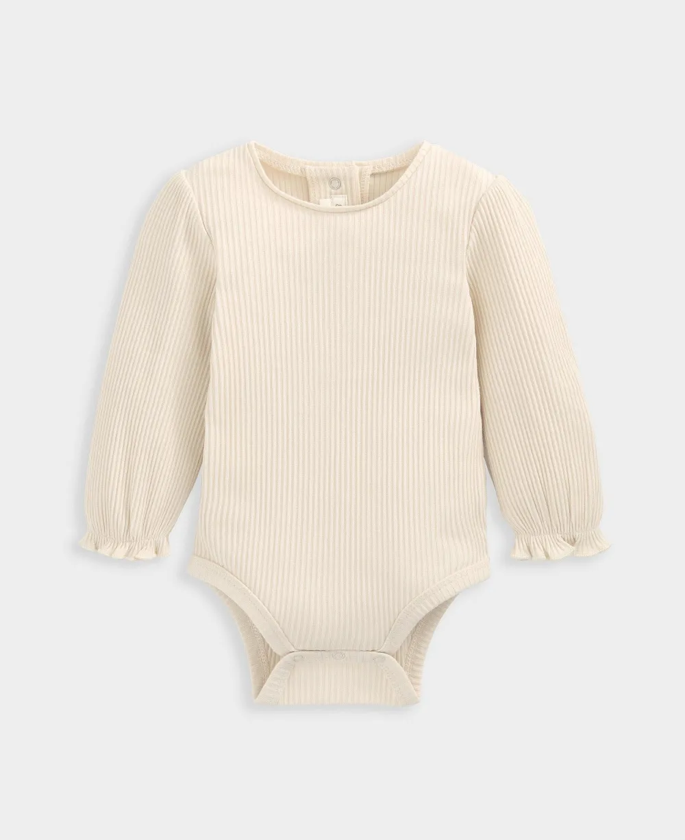 Cord Pinafore & Bodysuit - Blue