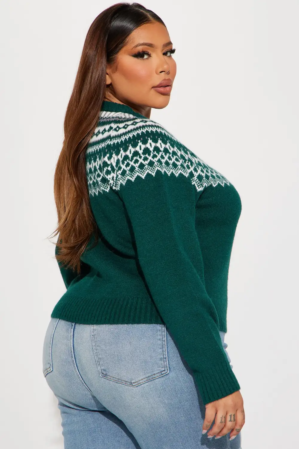 Winter Spirit Sweater - Hunter