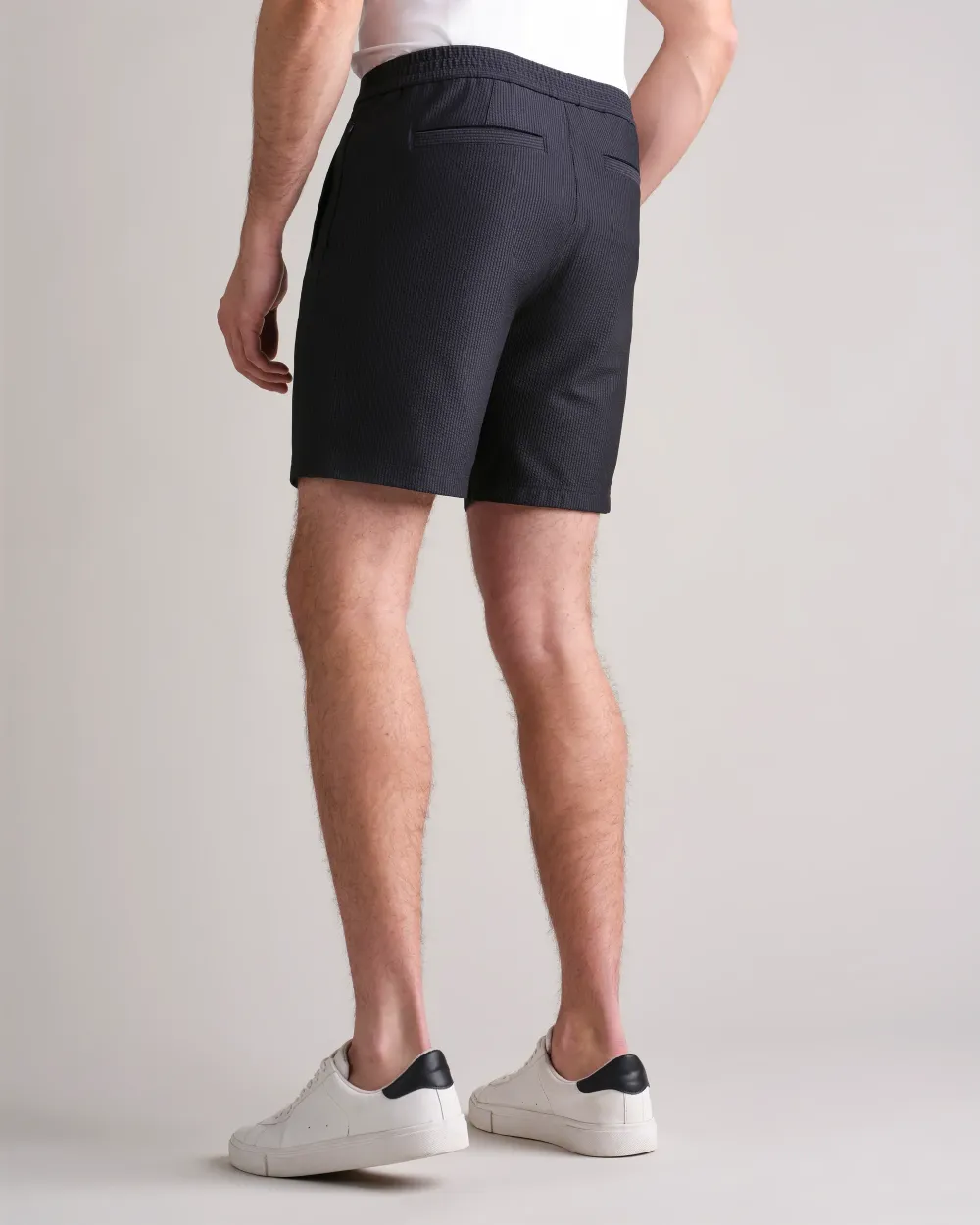 Black khaki Men's Shorts