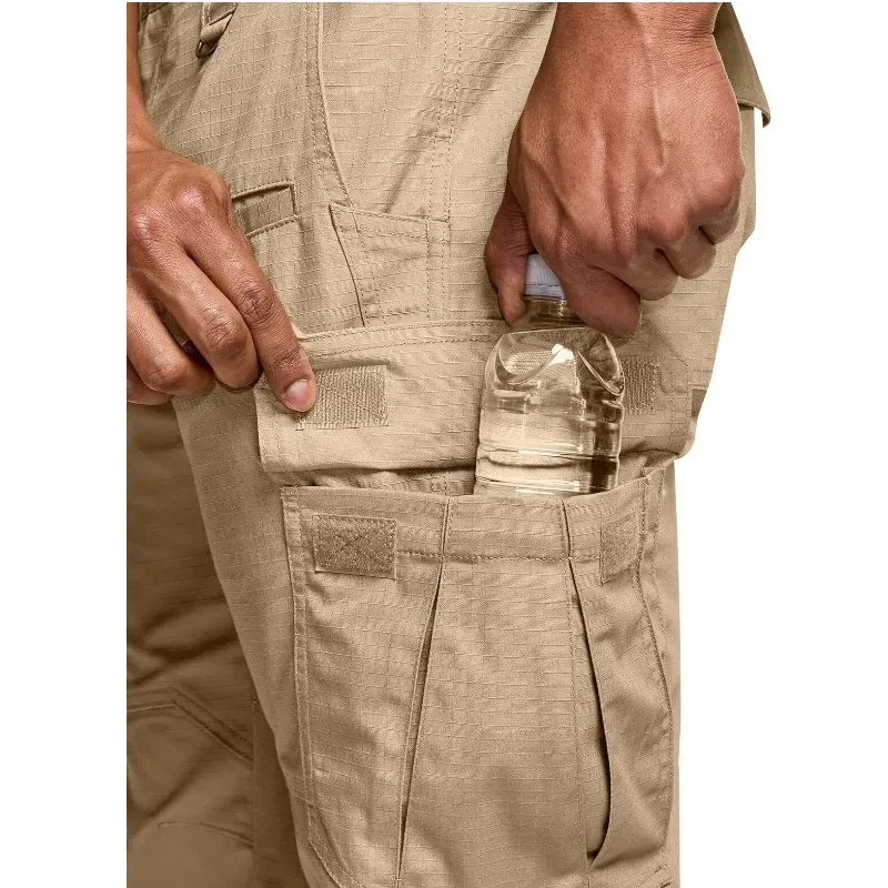 Men's Tactical Work Pants 9 Pockets Ripstop
