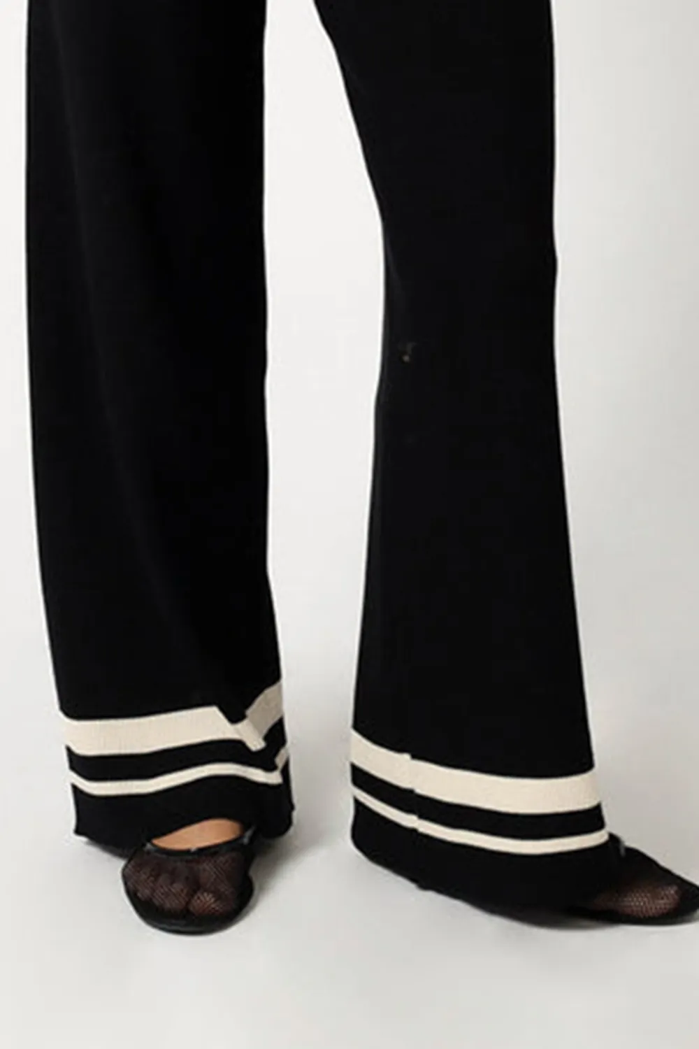 BLACK OFF WHITE PANTS