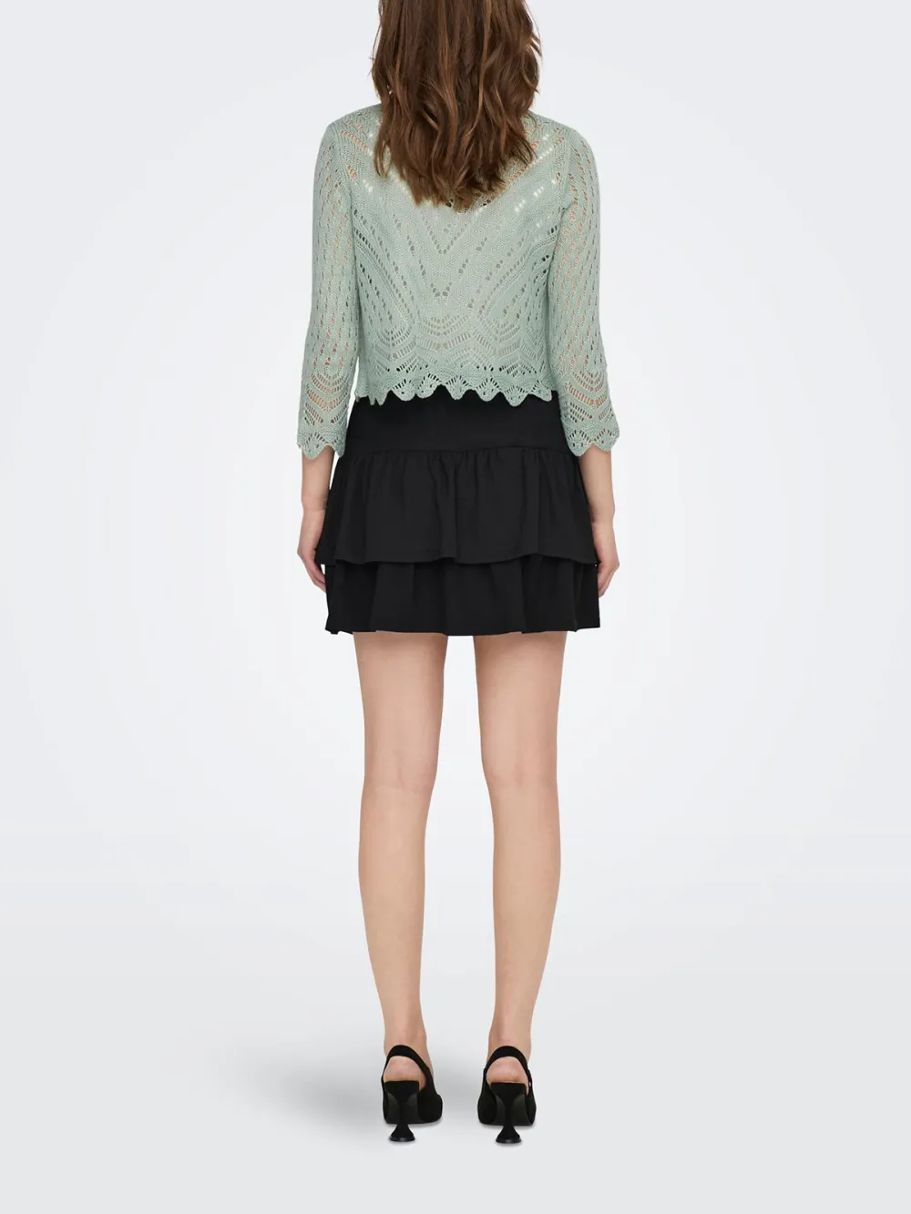 Crew Neck Plain Colored Sweaters