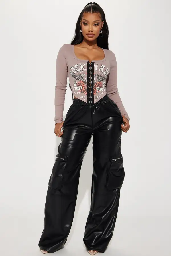 Rock Way Of Life Top - Taupe