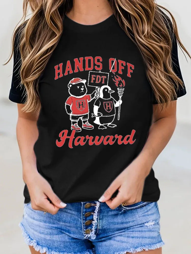 FDT Hands Off Harvard Anti Trump Shirt