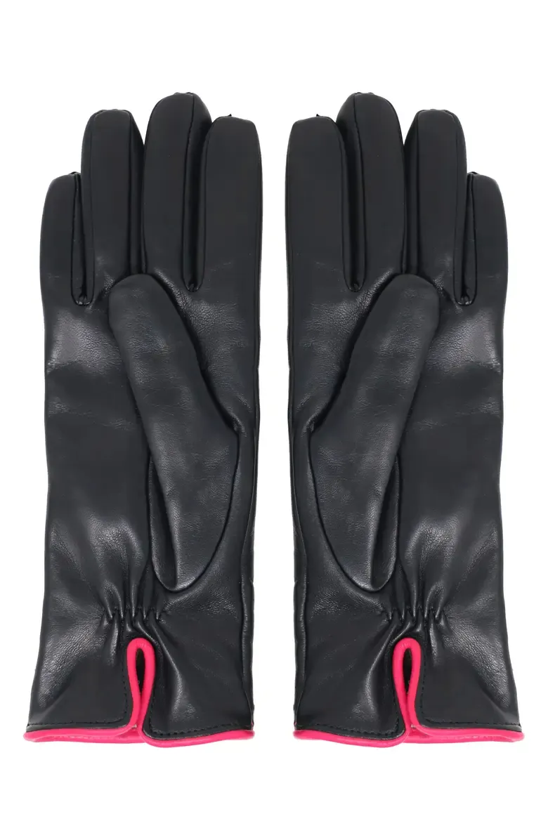 Cashmere Lined Leather Gloves