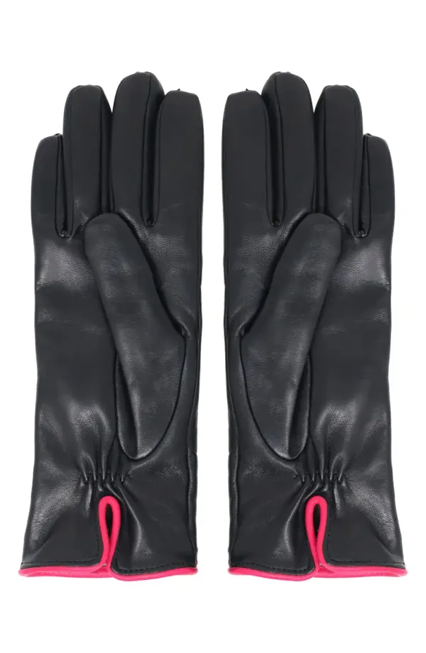 Cashmere Lined Leather Gloves