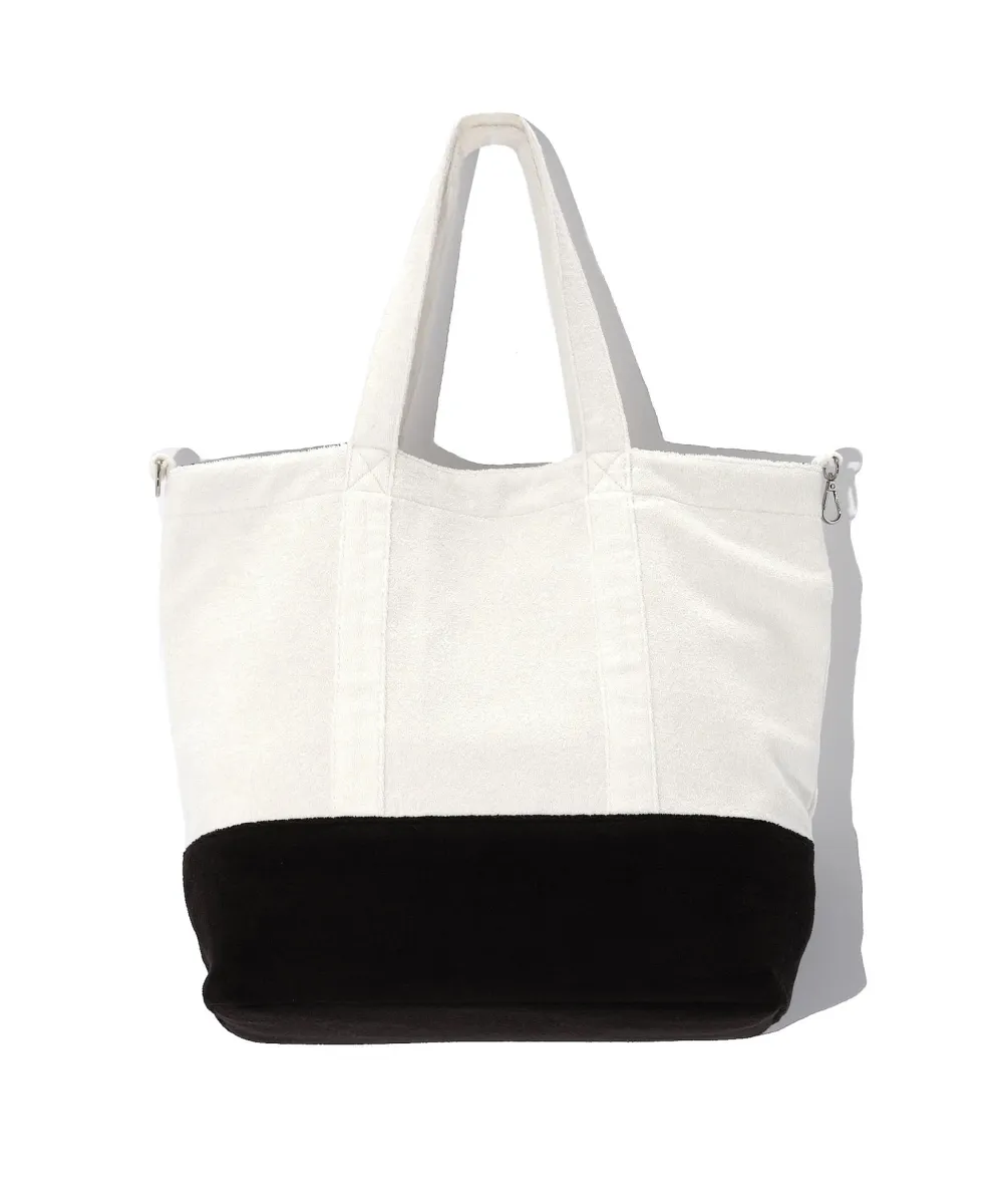 Casual Style Block Rocker Tote