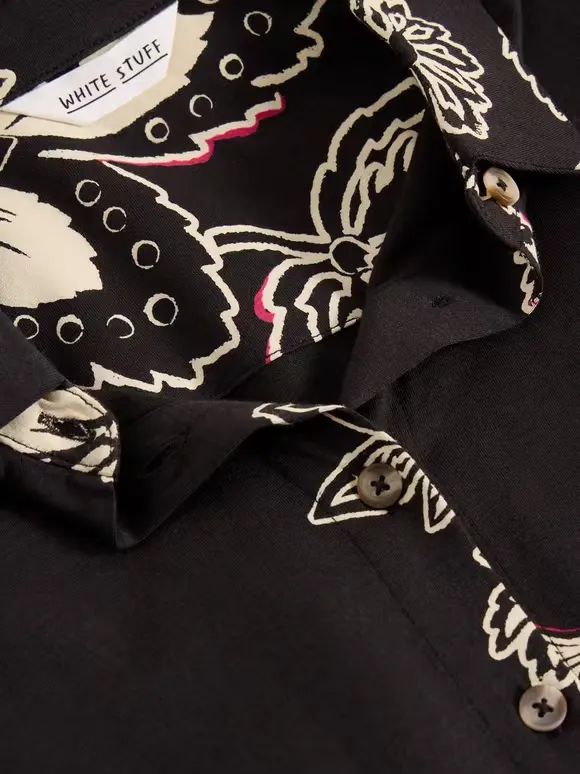 Maxi Jersey Shirt Dress