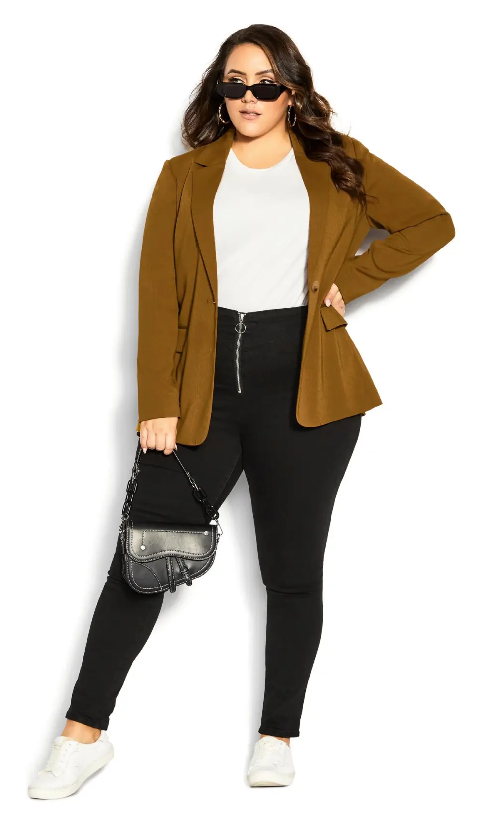 Evans Yellow Clarissa Jacket