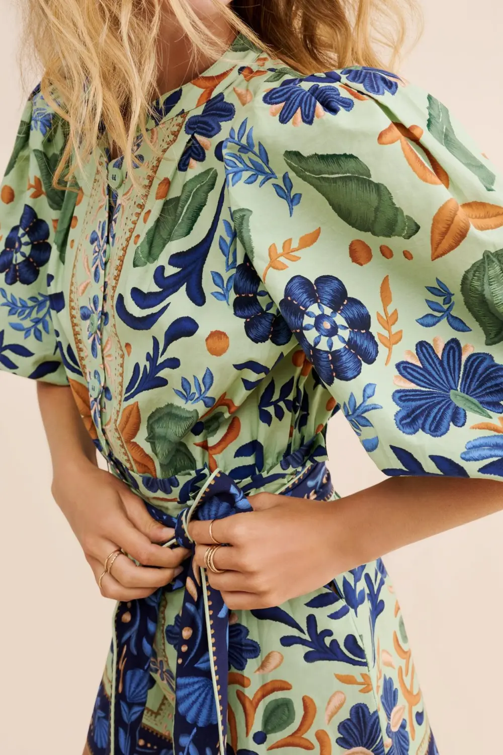 Ocean Tapestry Romper