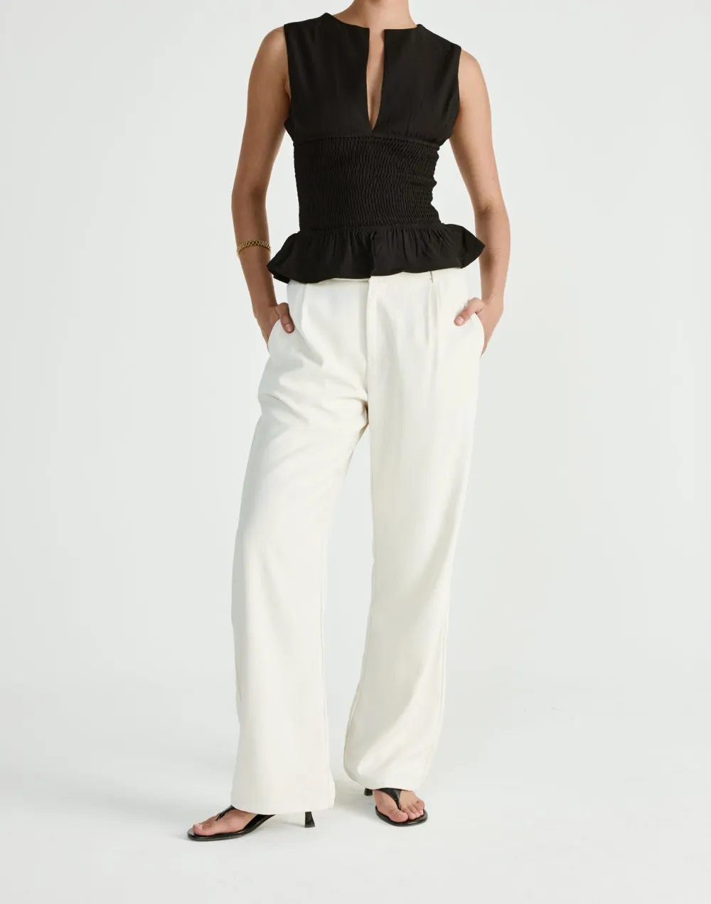 Drape Breathable Casual Trousers