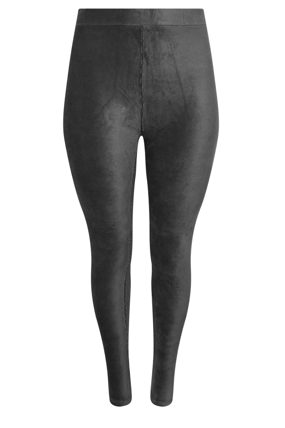 YOURS Curve Black Cord Stretch Leggings