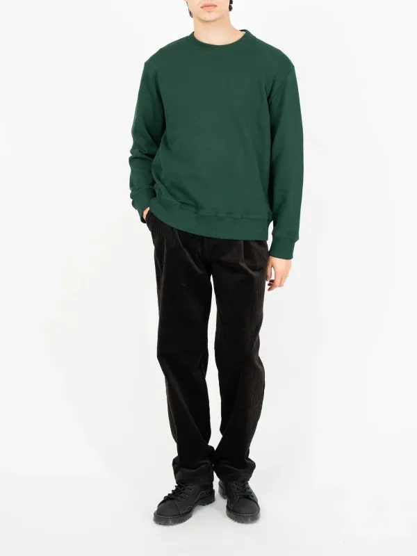 Green Long Sleeve Crew Neck Sweatshirt