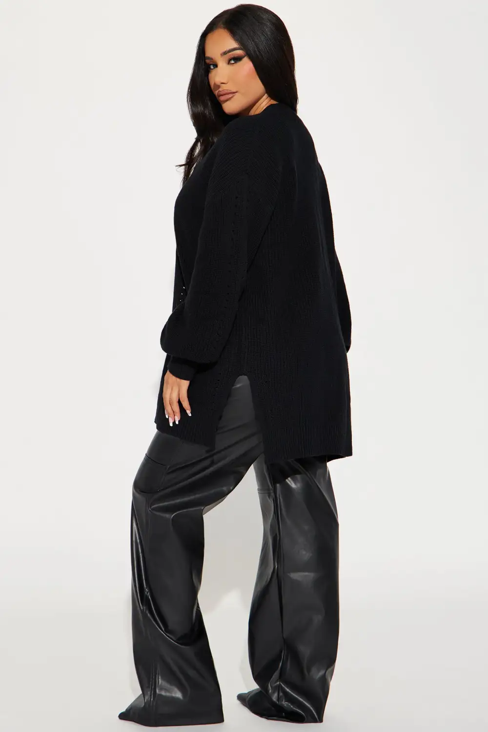 Long Road Cardigan - Black