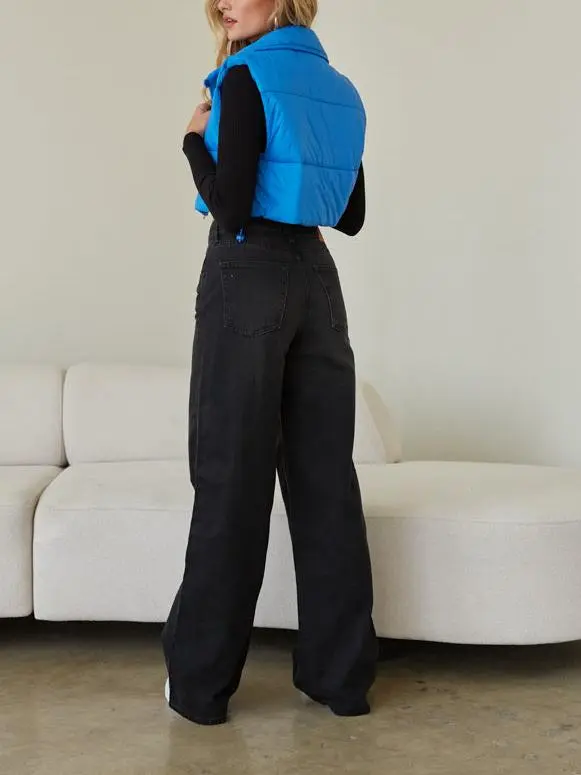 BDG Black Puddle Jeans