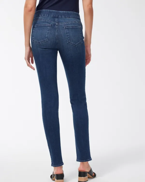 Tight Fit Tapered Leg Jeans