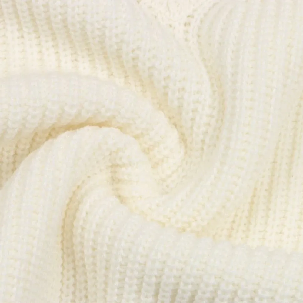 Oversized V-Neck Vintage Sweater