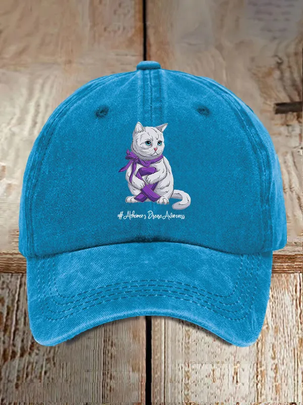 National Alzheimer'S Disease Awareness Month Purpl Baseball Caps