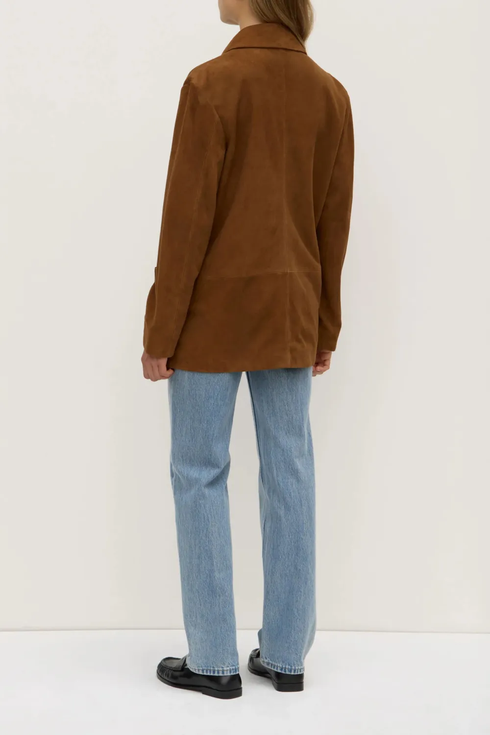 Goat Leather Suede Jacket