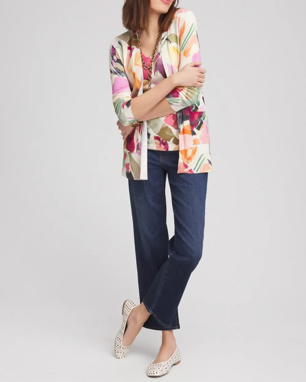 Straight Cropped Jeans