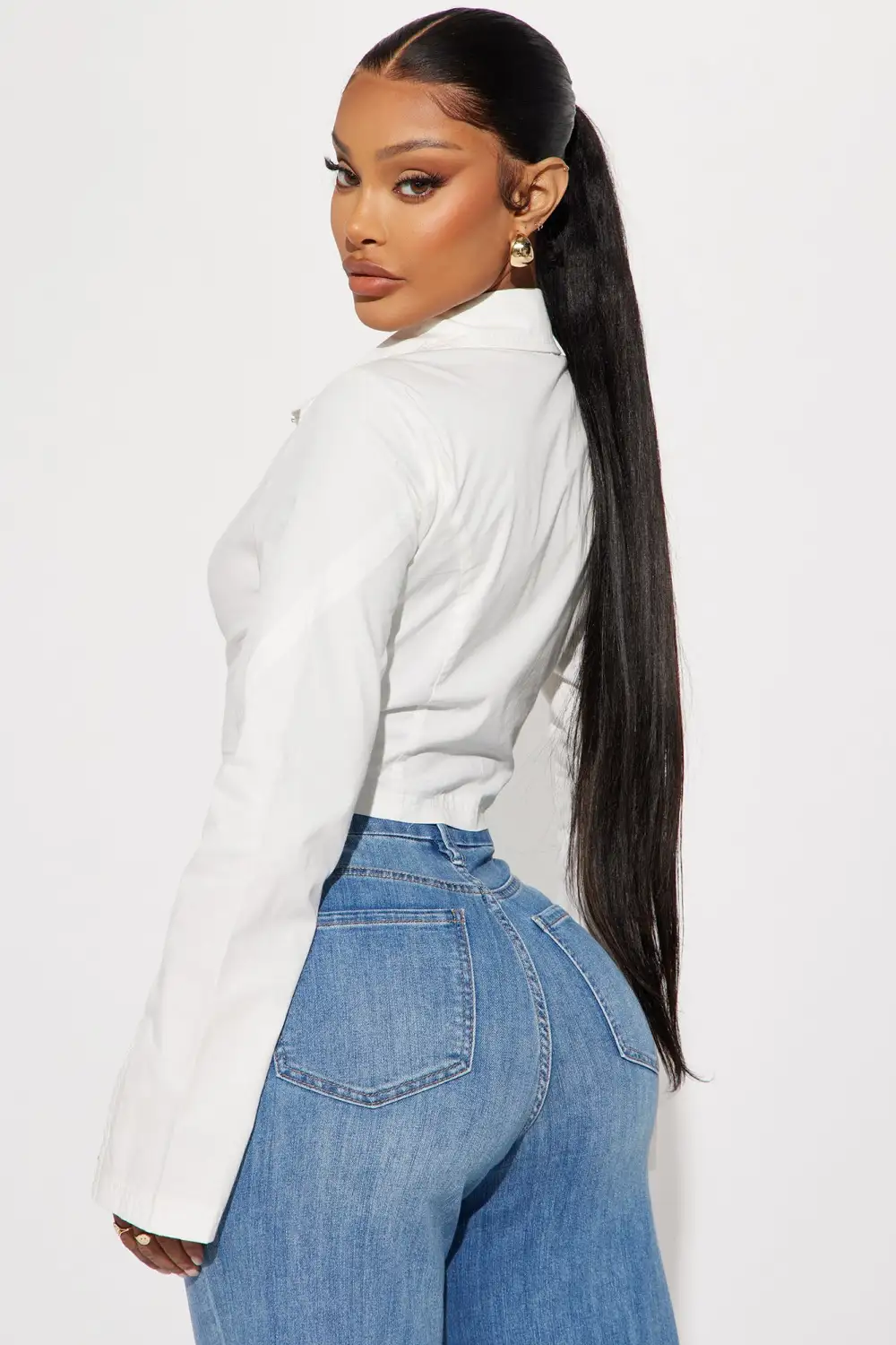 Eilidh Poplin Shirt - Off White