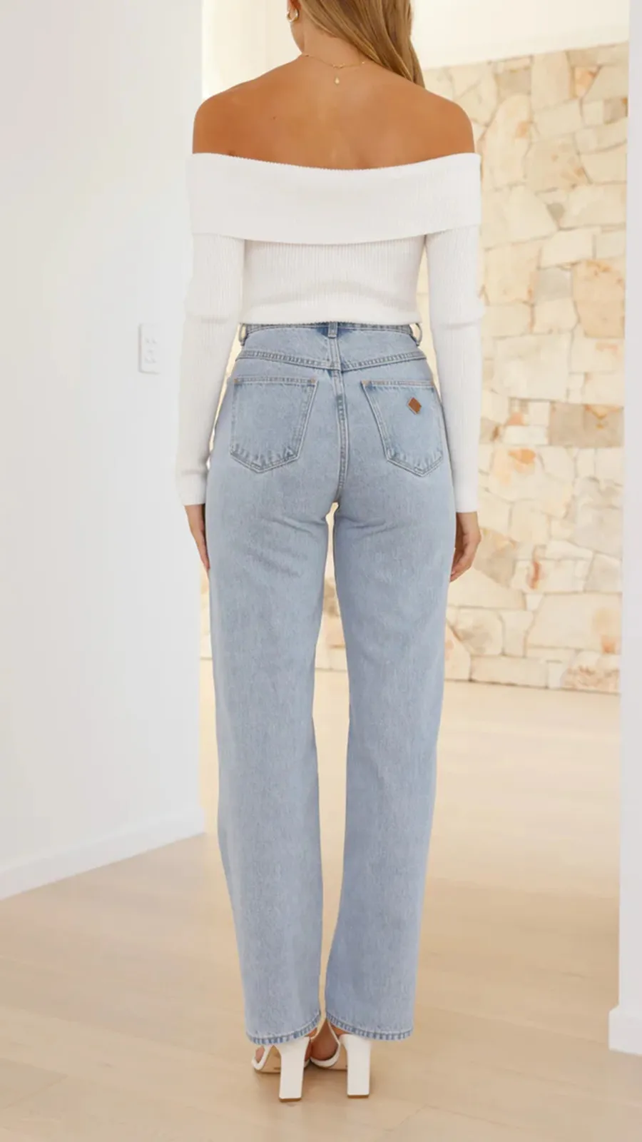 High Baggy Fit Jeans