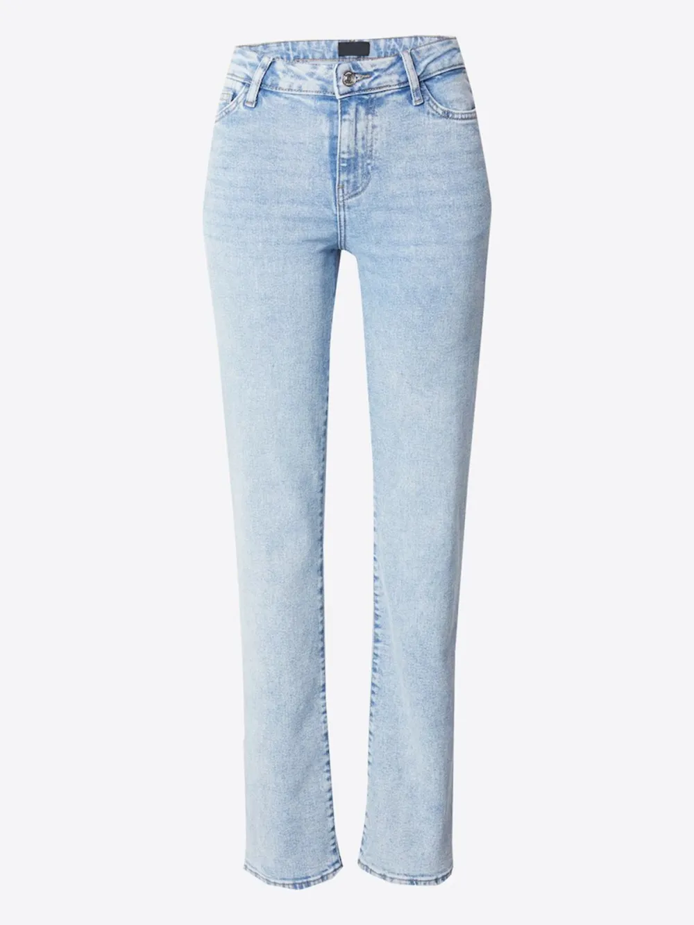 Light Blue Straight Casual Style Jeans