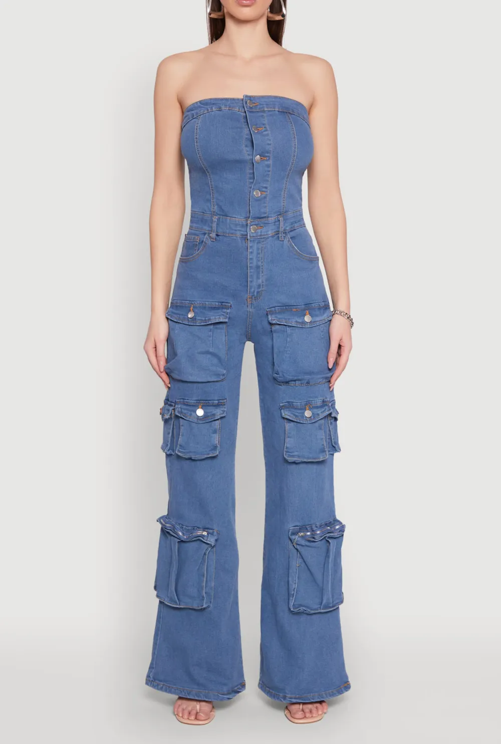 Multi Pocket Jumpsuit