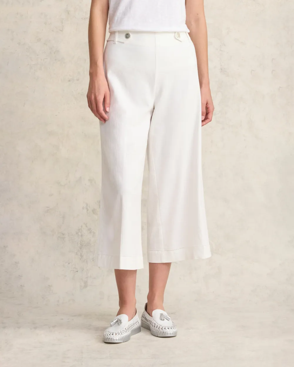 Casual Style Linen Pants