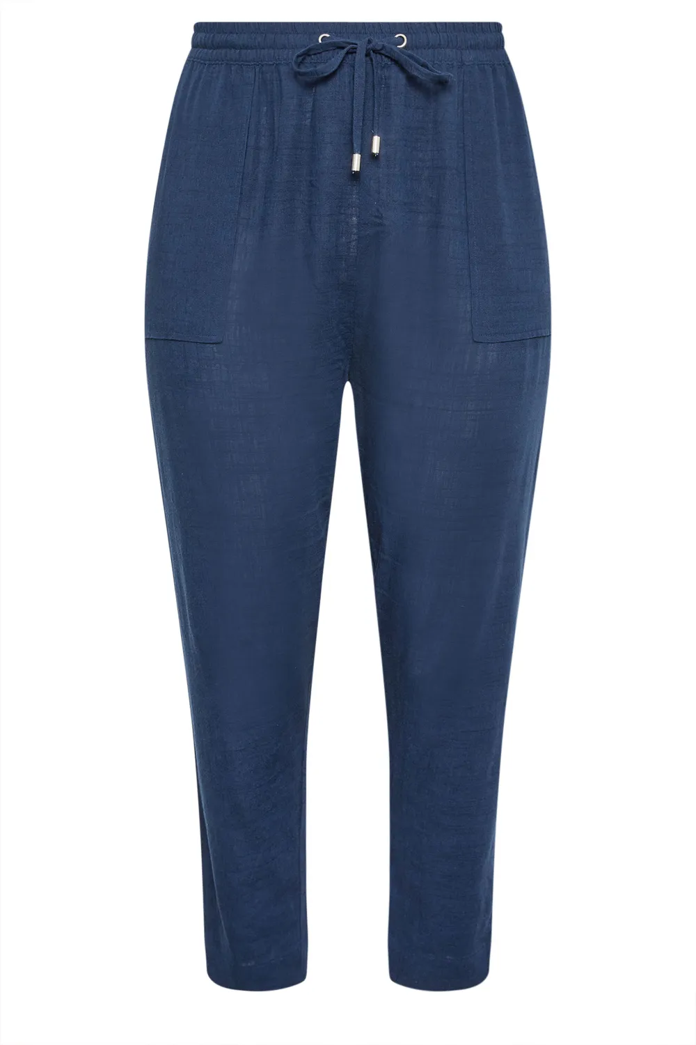 YOURS Curve Black Linen Joggers