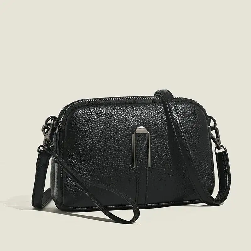 Rounded Crochet Crossbody Bag